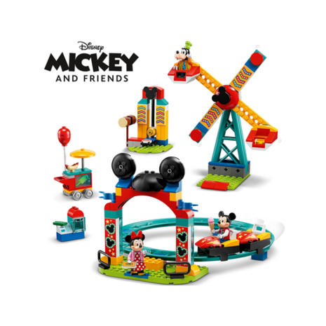 10778 LEGO 4+ Mickey And Friends Mickey, Minnie En Goofy Kermisplezier