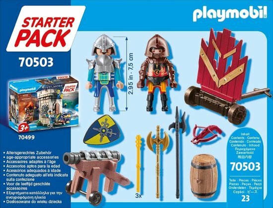 70503 PLAYMOBIL Novelmore Starterpack Novelmore uitbreidingsset