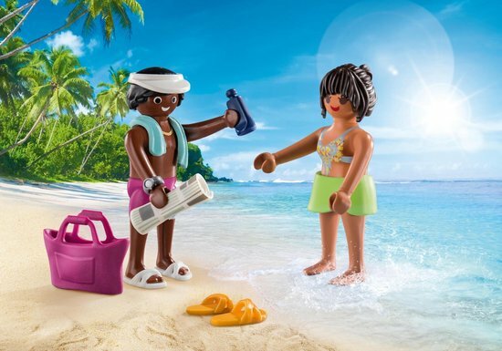 70274 PLAYMOBIL Duopack Vakantiegangers Junior