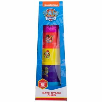 52547 Paw Patrol Bad Stapel Bekers 6 Stuks