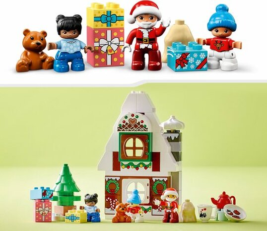 10976 LEGO DUPLO Peperkoekhuis Van De Kerstman