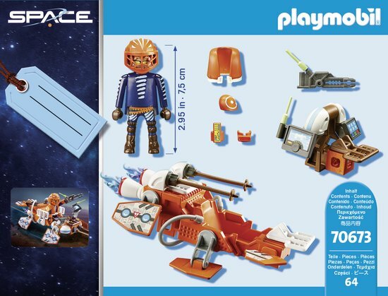 70673 PLAYMOBIL Gift set "Space Speeder"