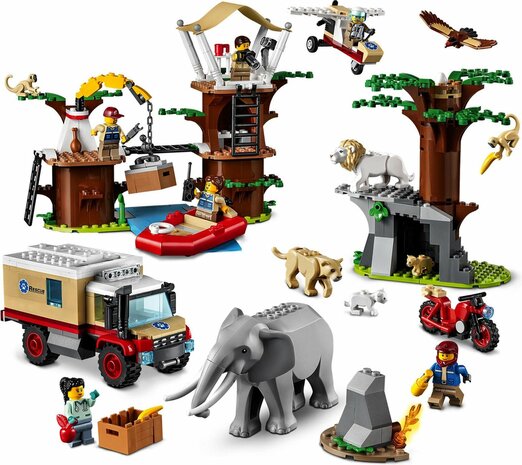 60307 LEGO City Wildlife Rescue Kamp