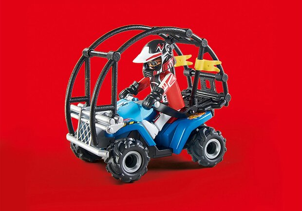 70820 PLAYMOBIL Starterpack Stuntshow Quad Met Vuurhelling