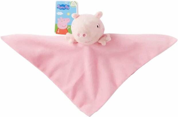 09223 Peppa Pig knuffeldoekje  Roze 