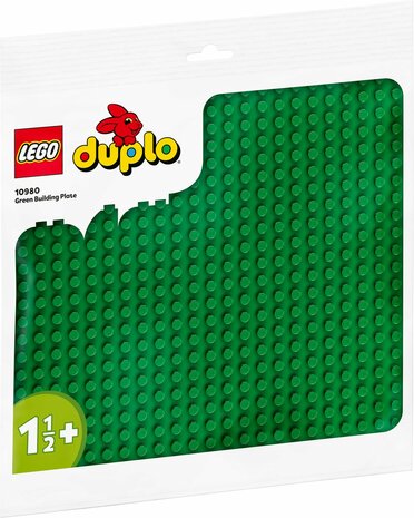 10980 LEGO DUPLO Groene Bouwplaat