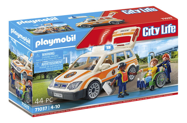 71037 Playmobil City Life Reddingsvoertuig