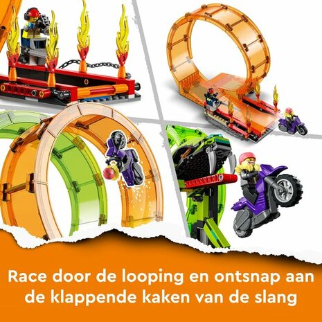 60339 LEGO City Stuntz Dubbele Looping Stuntarena