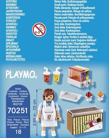 70251 Playmobil Special Plus Slush-Verkoper