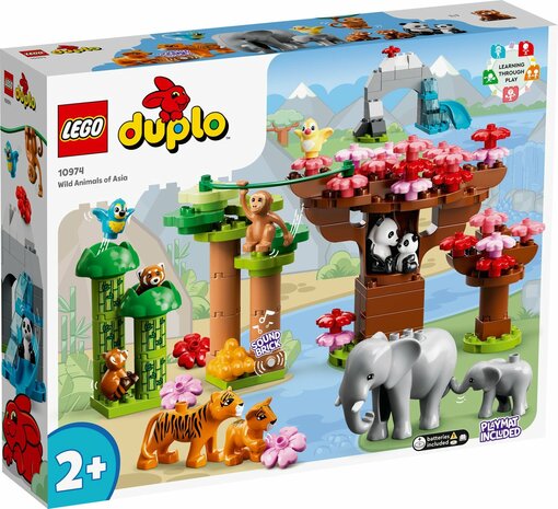 10974 LEGO DUPLO Wilde Dieren Van Azië