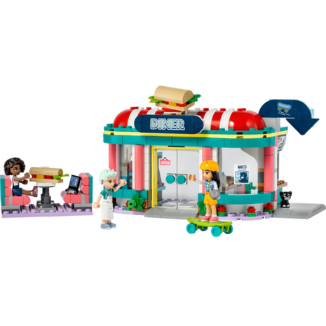 41728 LEGO Friends Heartlake restaurant in de stad Bouwset