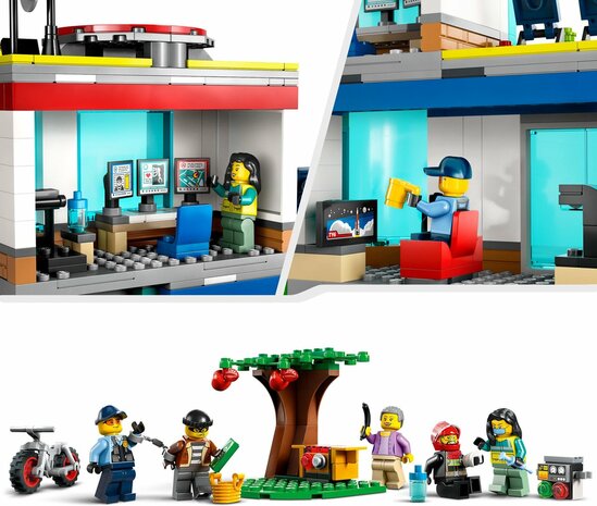 60371 LEGO City Hoofdkwartier Van Hulpdienstvoertuigen