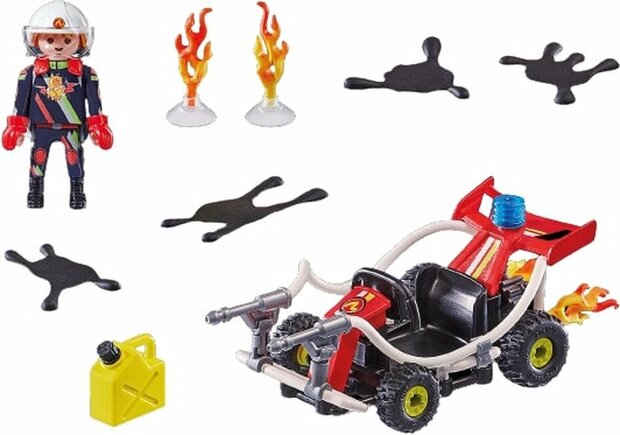 70554 PLAYMOBIL Stuntshow Brandweerkart 
