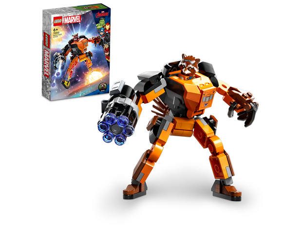 76243 LEGO Marvel Avengers Marvel Rocket mechapantser