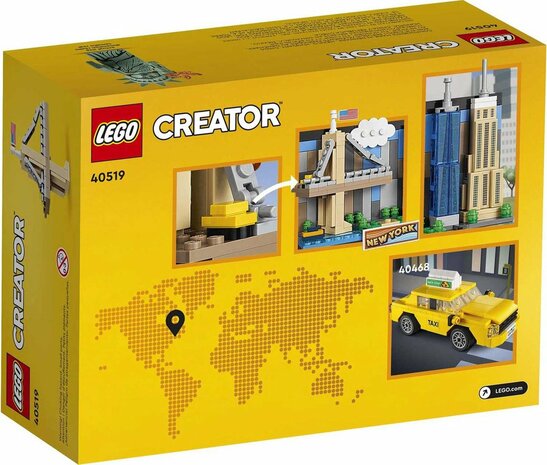 40519 Lego Creator  Ansichtkaart van New York