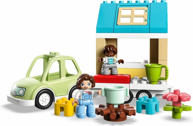 10986 LEGO DUPLO Stad Familiehuis op wielen