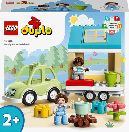 10986 LEGO DUPLO Stad Familiehuis op wielen