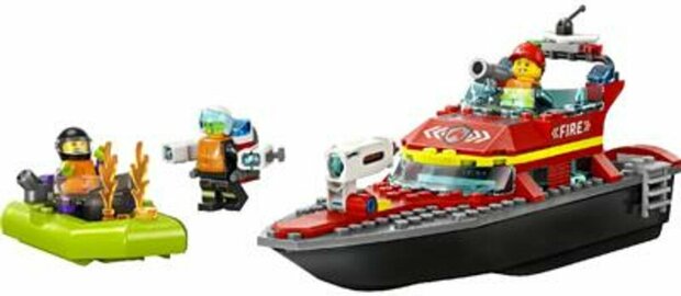 60373 LEGO City Reddingsboot Brand