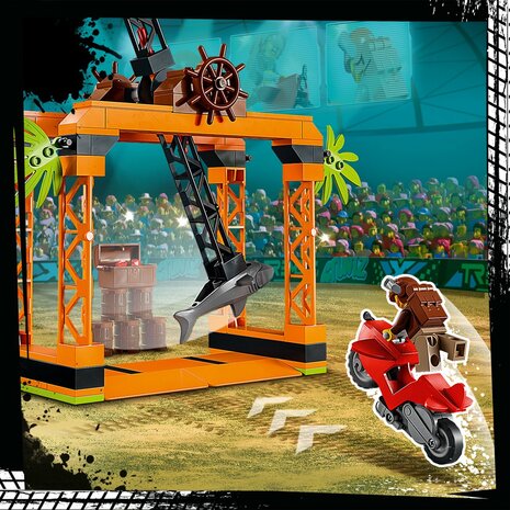 60342 LEGO City Stuntz De haaiaanval stuntuitdaging