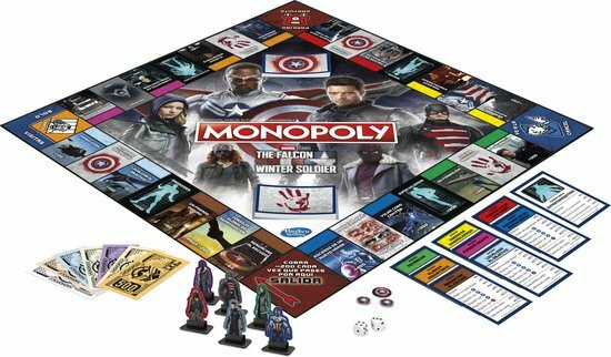 90269 Hasbro Spel Monopoly The Falcon and The Winter Soldier (Engelstalig)