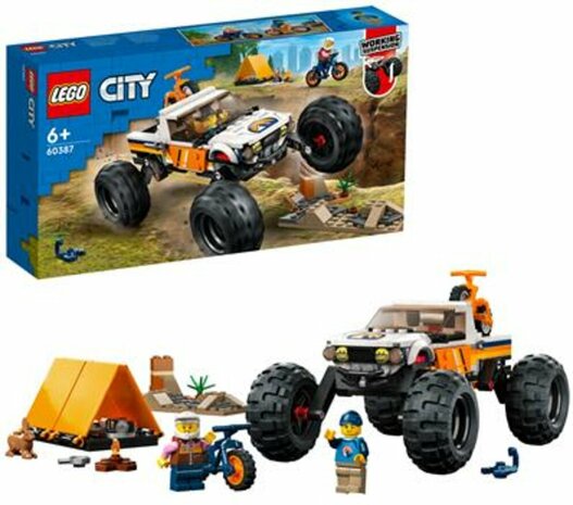 60387 LEGO City 4x4 Terreinwagen avonturen