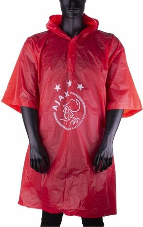 30178 Ajax-regenponcho rood junior