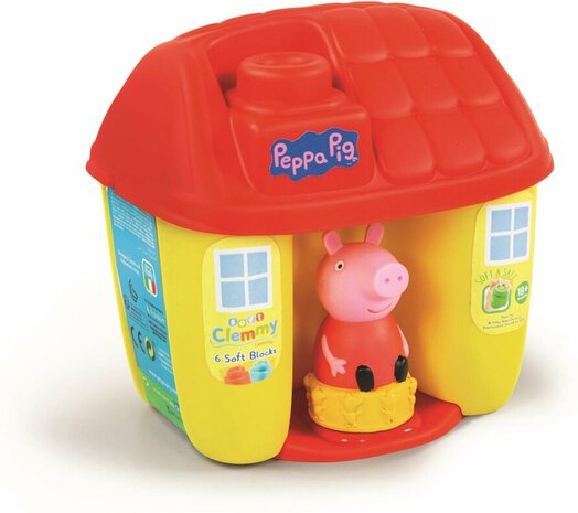 73464 Clementoni Peppa Pig Clemmy Emmer + 6 Blokken