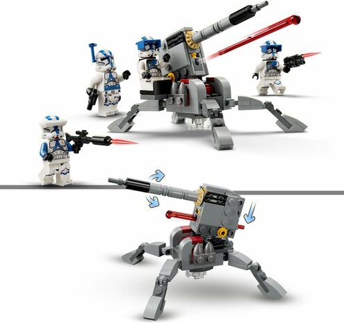 75345 LEGO Star Wars 501st Clone Troopers Battle Pack Set