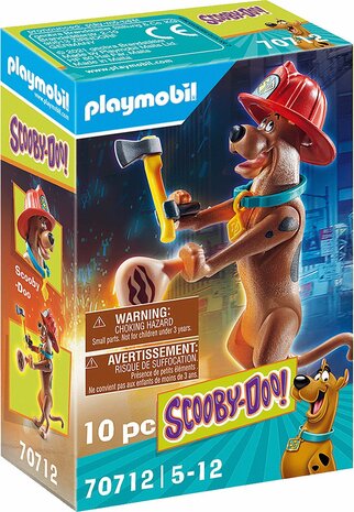 70712 PLAYMOBIL SCOOBY-DOO! Verzamelfiguur brandweerman