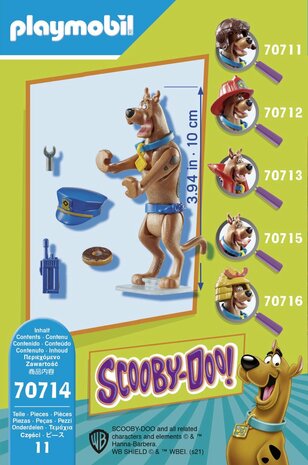 70714 PLAYMOBIL SCOOBY-DOO! Verzamelfiguur politie