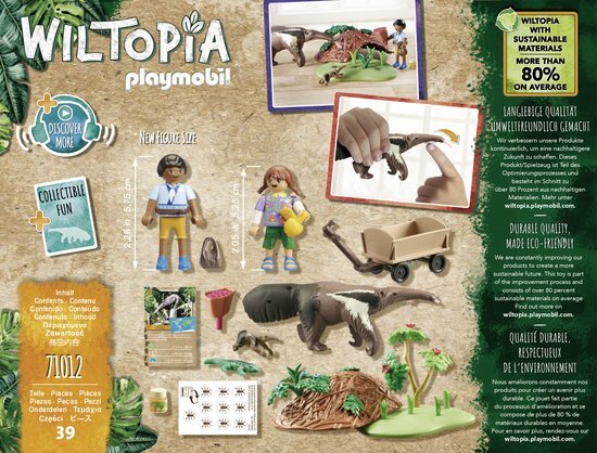 71012 PLAYMOBIL Wiltopia Miereneter verzorging