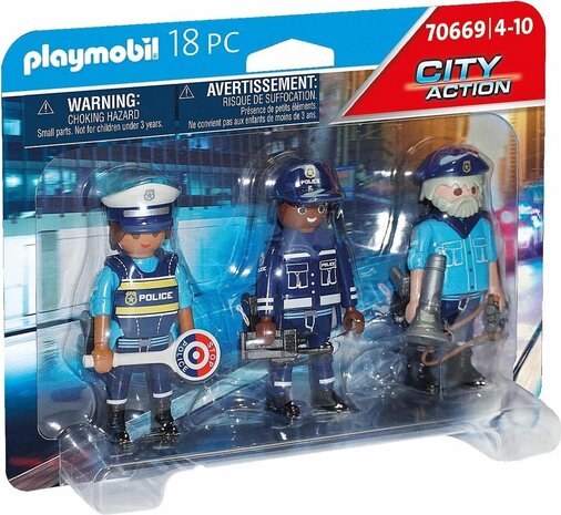 70669 PLAYMOBIL City Action Figurenset politie