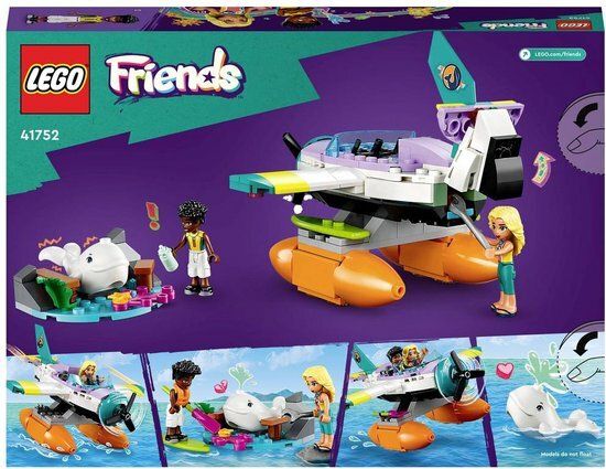 41752 LEGO Friends Reddingsvliegtuig op Zee Vliegtuig