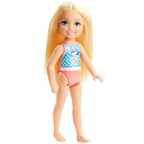 03242 Barbie Chelsea Pop 14 cm Blauw/Roze