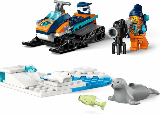 60376 LEGO City Sneeuwscooter voor Poolonderzoek