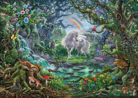 165124 Ravensburger Puzzel Escape 9 Unicorn  759 stukjes