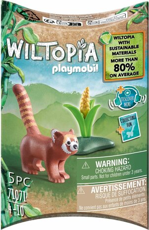 71071 PLAYMOBIL Wiltopia Rode panda