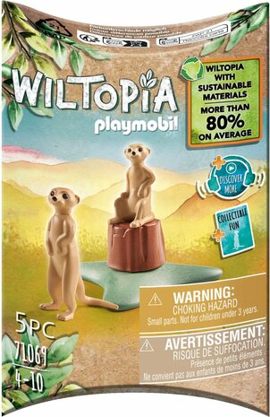 71069 PLAYMOBIL Wiltopia Stokstaartje