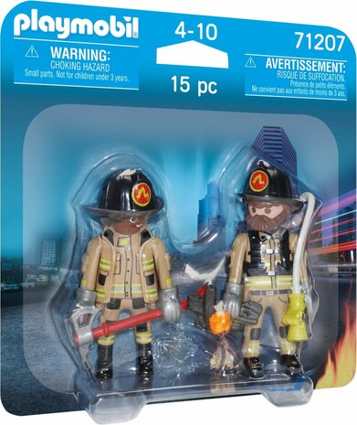 71207 PLAYMOBIL Duopack Brandweerlieden