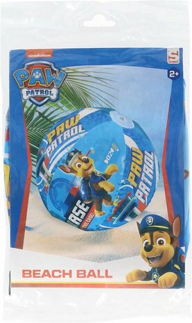 48932 Paw Patrol Strandbal Blauw Chase