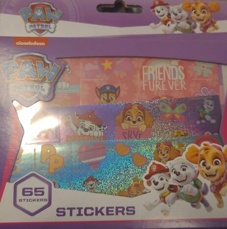 38557 Paw Patrol Sticker Set van 65 stickers