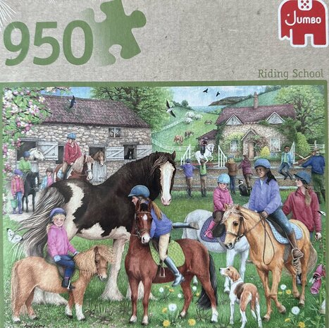 800299 Jumbo Puzzel Riding School 950 stukjes