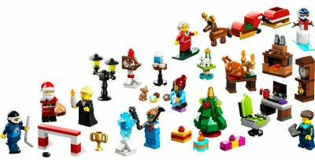 60381 LEGO City Adventskalender 2023 met 24 Cadeautjes