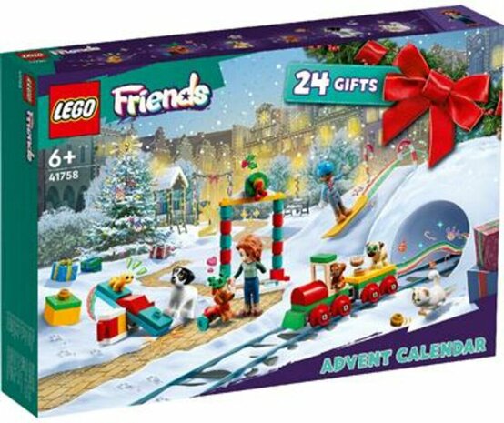 41758 LEGO Friends Adventskalender 2023 met 24 Cadeautjes