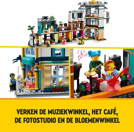 31141 LEGO Creator 3-in-1 Hoofdstraat