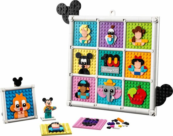 43221 LEGO Disney 100 Jaar Disney Animatiefiguren Mozaïek Knutselset