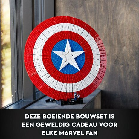 76262 LEGO Marvel Het schild van Captain America