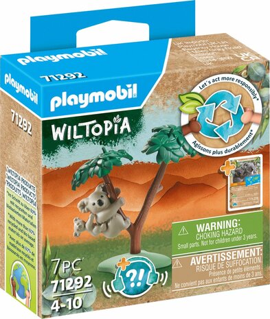 71292 PLAYMOBL Wiltopia Koala met welp