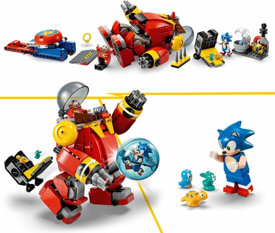 76993 LEGO Sonic the Hedgehog Sonic vs. Dr. Eggmans eirobot