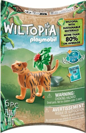 71067 PLAYMOBIL Wiltopia Baby Tijger